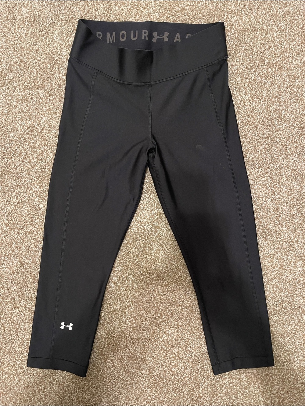 Under Armour Black HeatGear Compression Leggings
